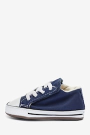 Converse Navy Chuck Taylor All Star Pram Shoes - Image 2 of 9