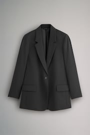 The Set Black Relaxed Blazer - Image 6 of 7