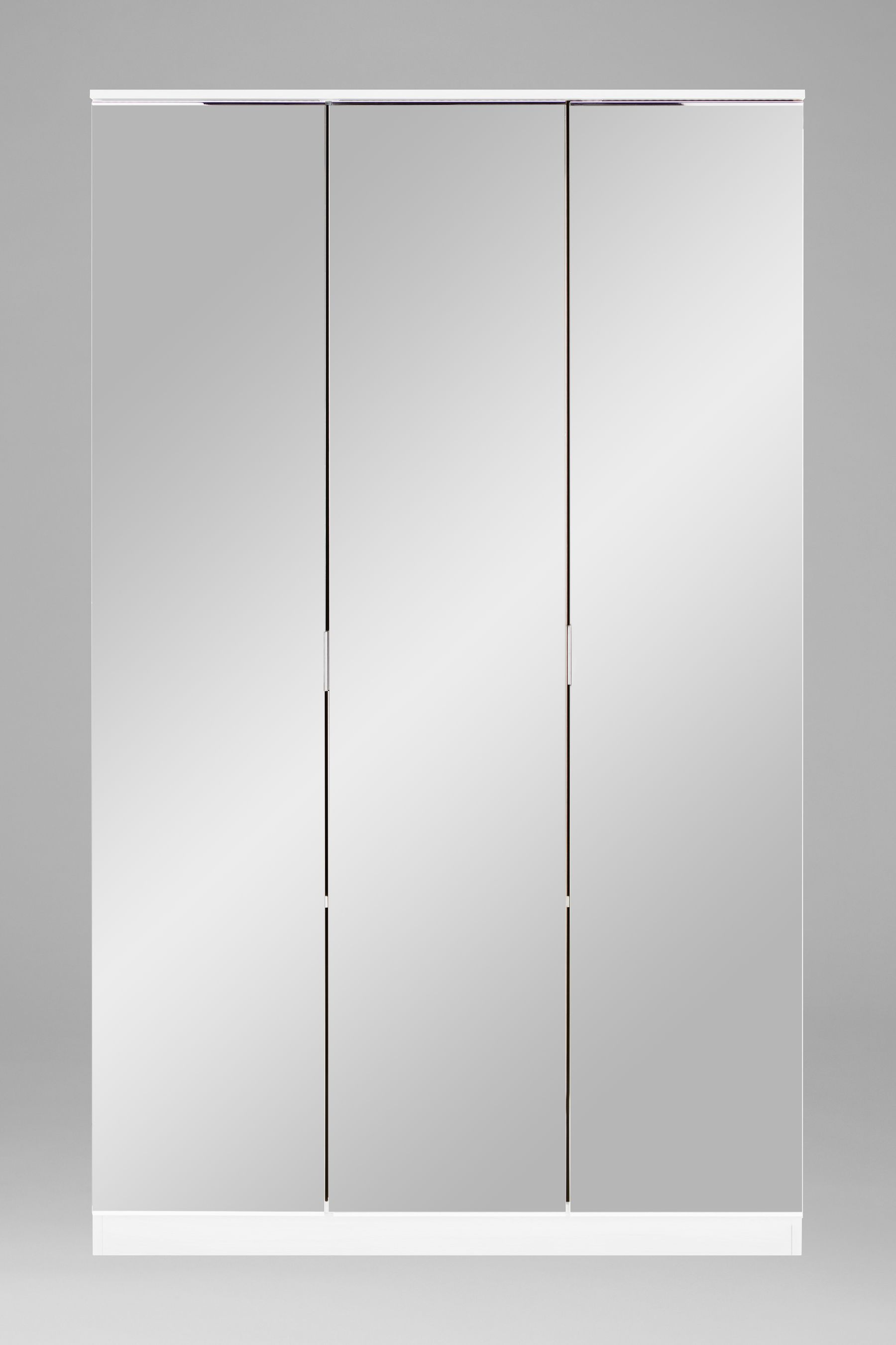 Mirror Flynn Triple Mirrored Tripe Wardrobe