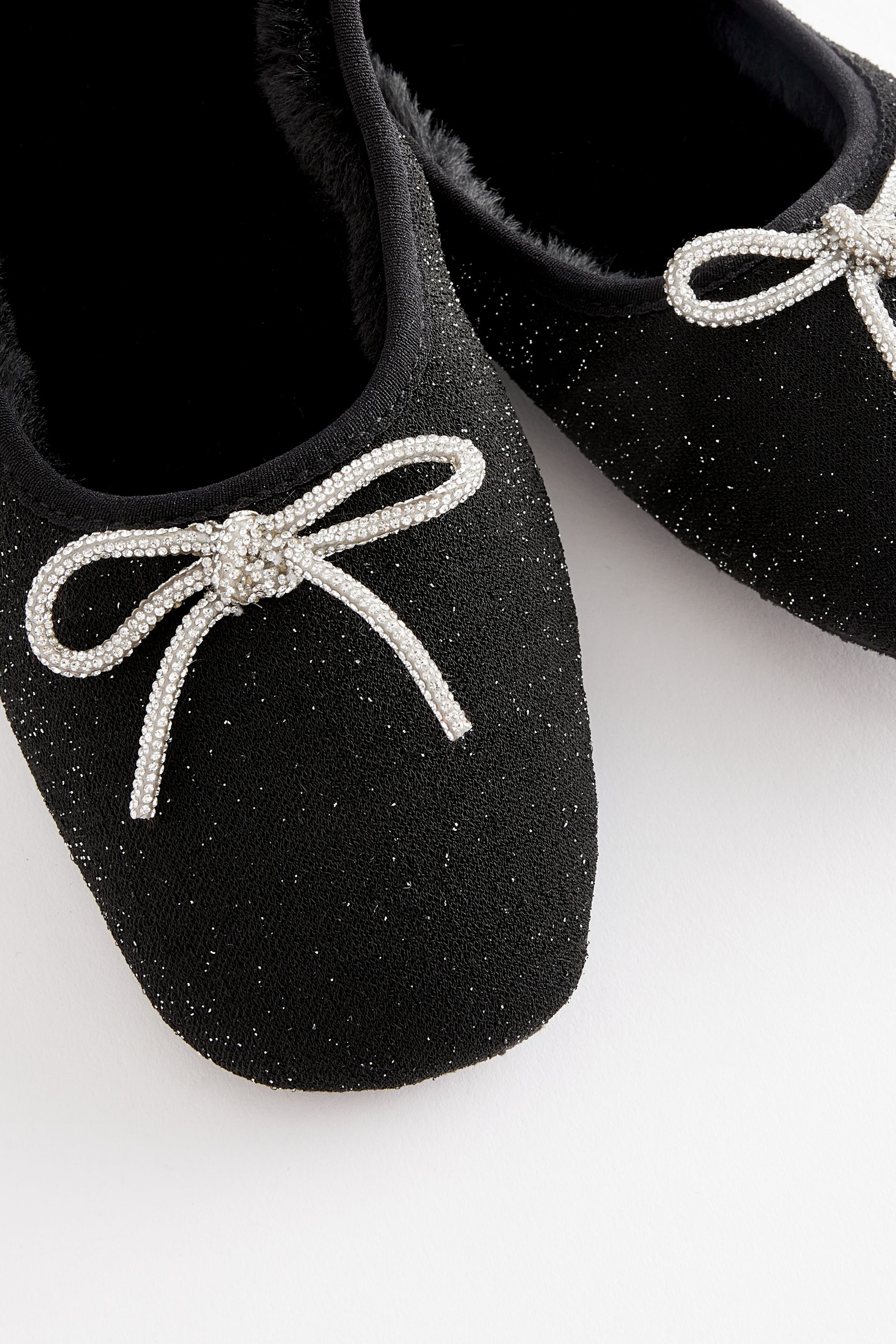 Sparkly ballerina slippers deals