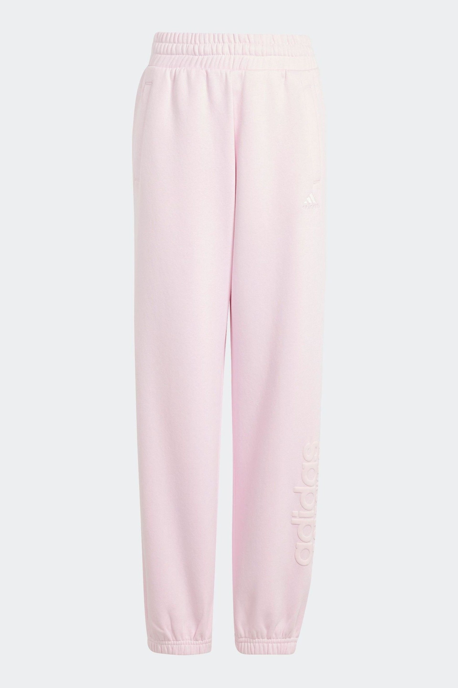 adidas Pink Kids Sportswear All Szn Graphic Joggers - Image 1 of 5