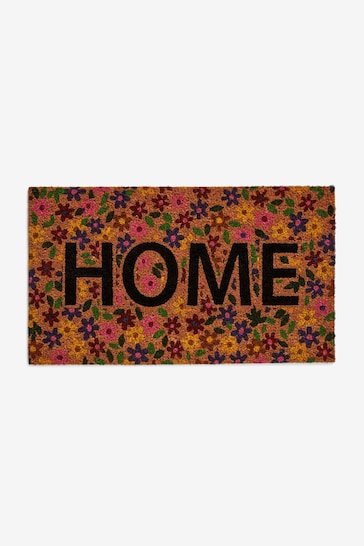 Multi Floral Home Doormat