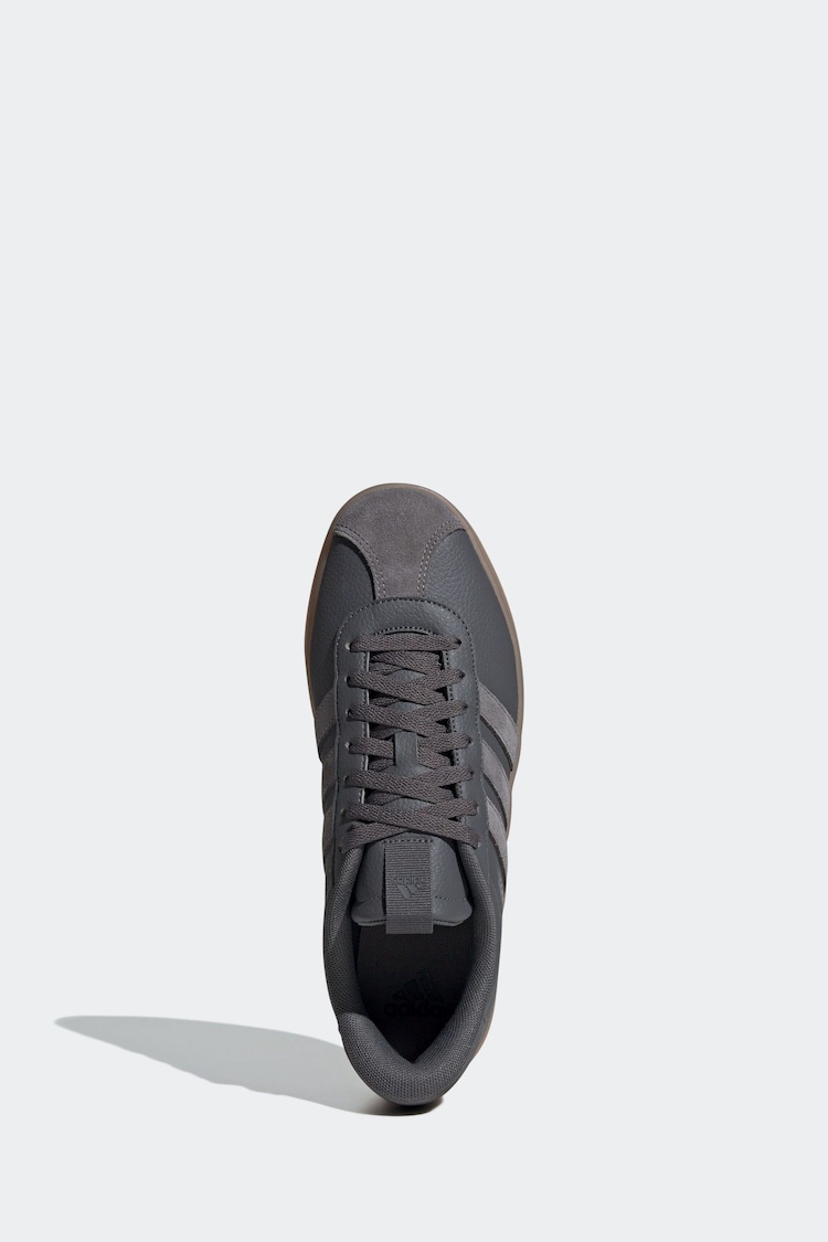adidas Grey Sportswear VL Court Trainers - Image 5 of 8