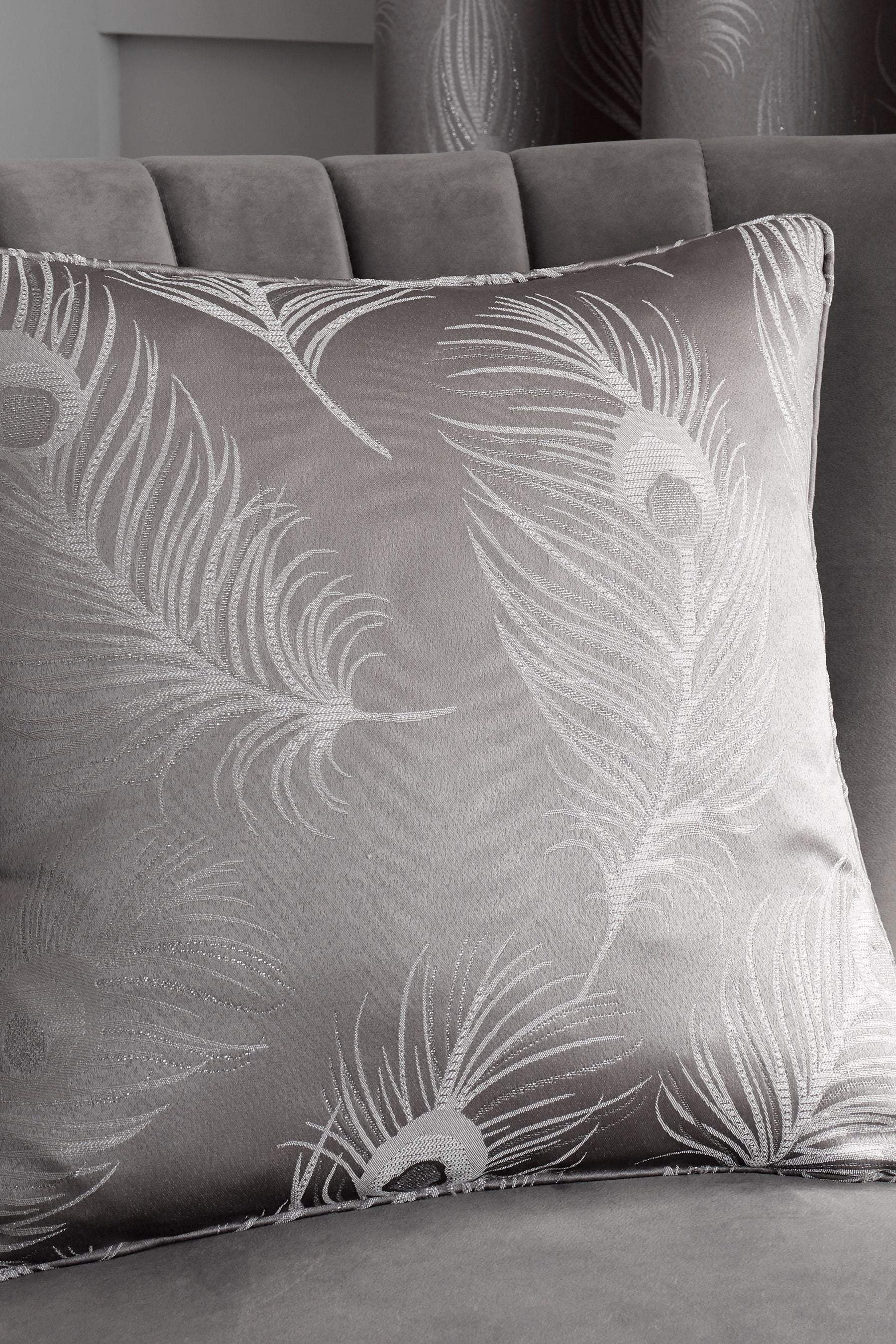 Next silver grey cushions cheap