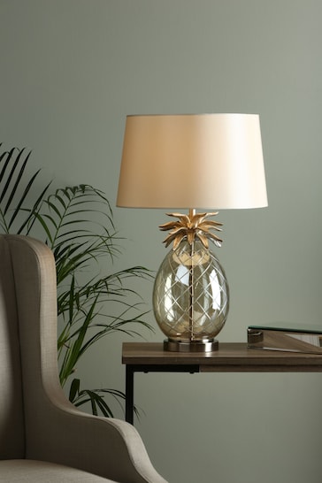 Laura Ashley Champagne Gold Pineapple Table Lamp Shade
