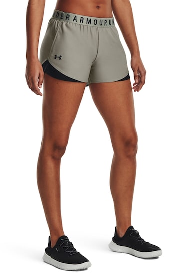 Under Armour Green Play Up 3.0 Shorts