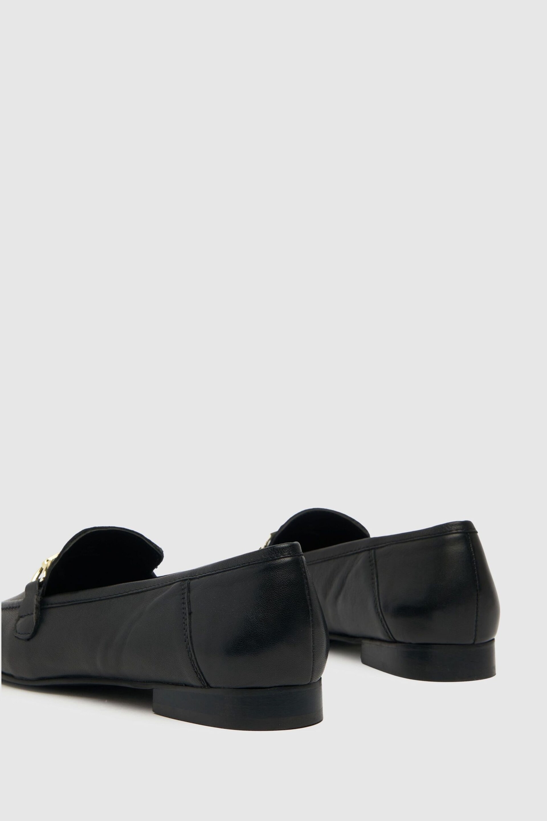 Schuh Liliane Leather Snaffle Loafers - Image 4 of 4