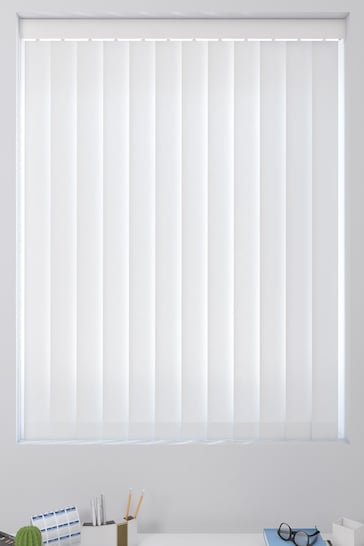White Made To Measure Vertical Blind