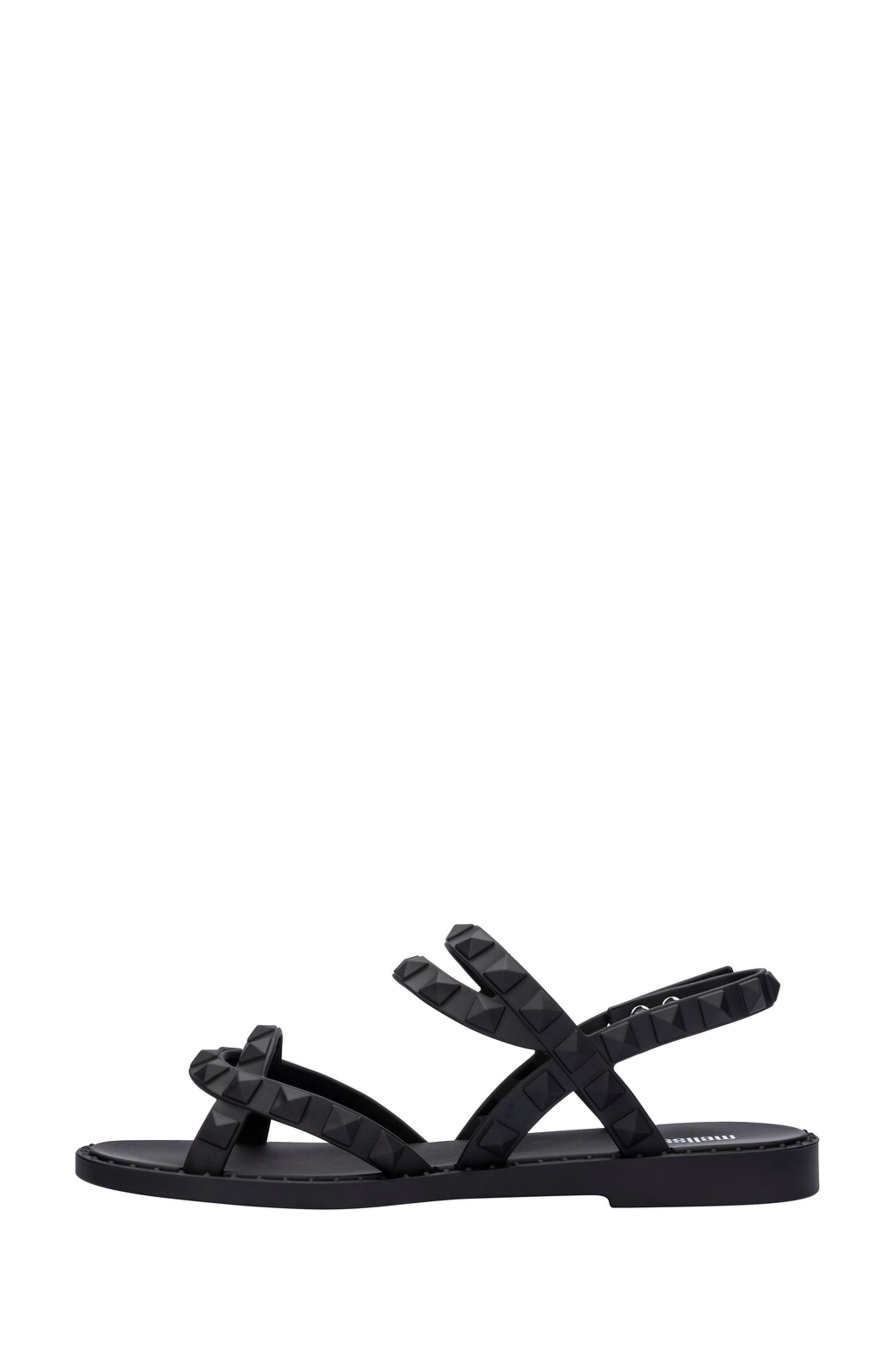 Buy Melissa Lucy Black Matt Sandals from Next Luxembourg