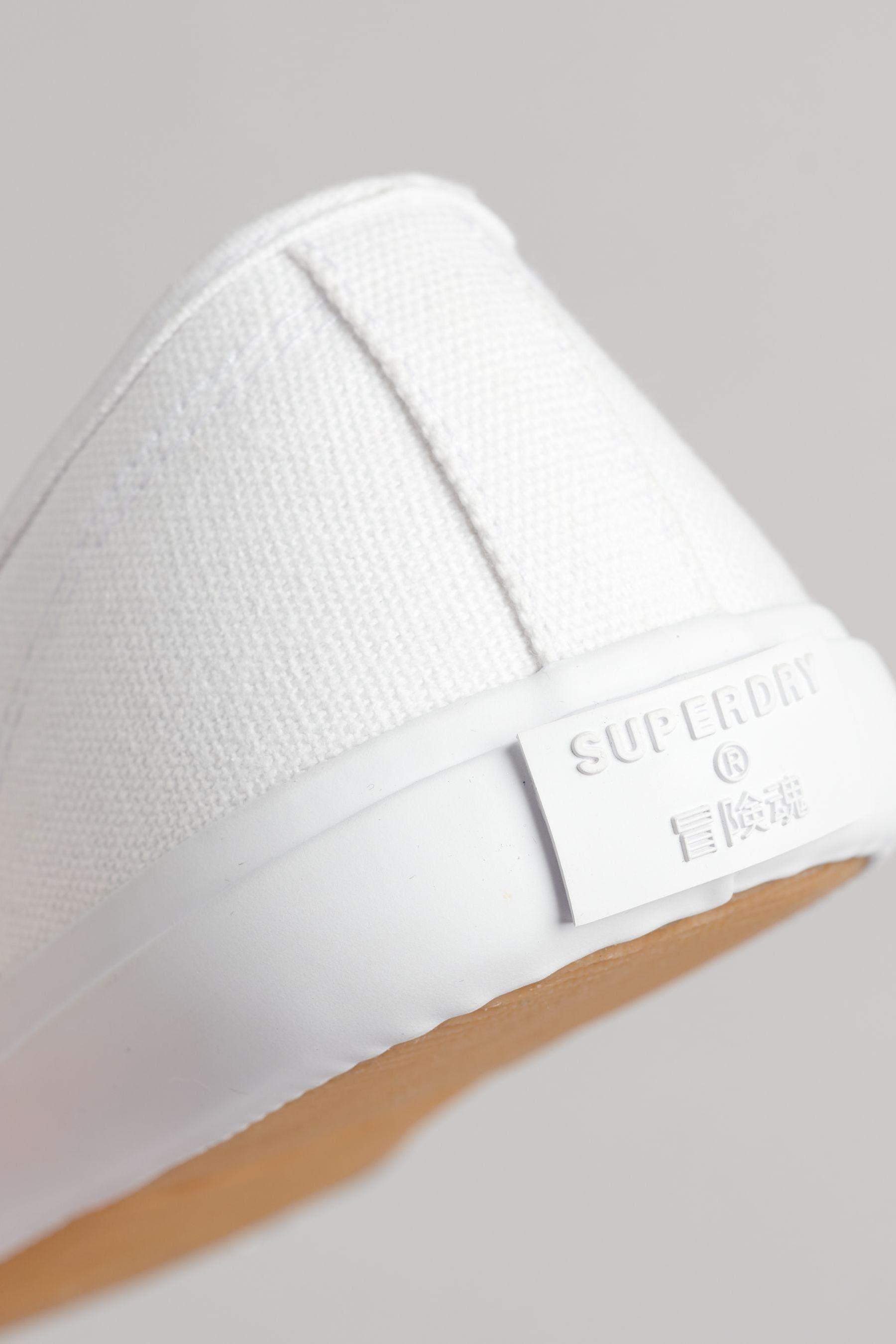 Superdry low pro trainers white clearance