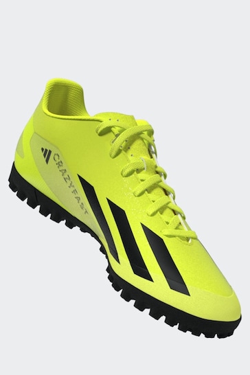 adidas Yellow Performance X Crazyfast Club Turf Boots