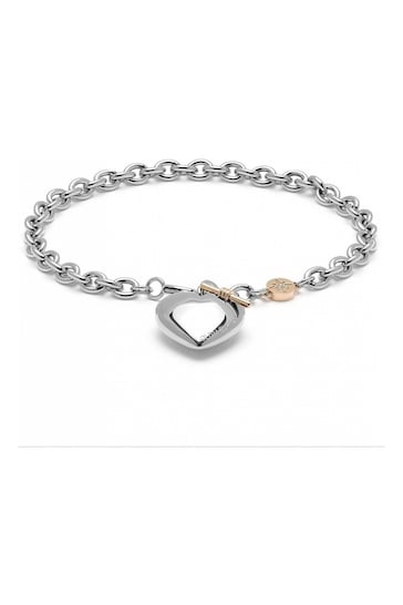 Olivia Burton Jewellery Ladies Pink Classics Knot Heart Bracelet