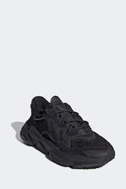 adidas Originals Black Ozweego Trainers - Image 7 of 15