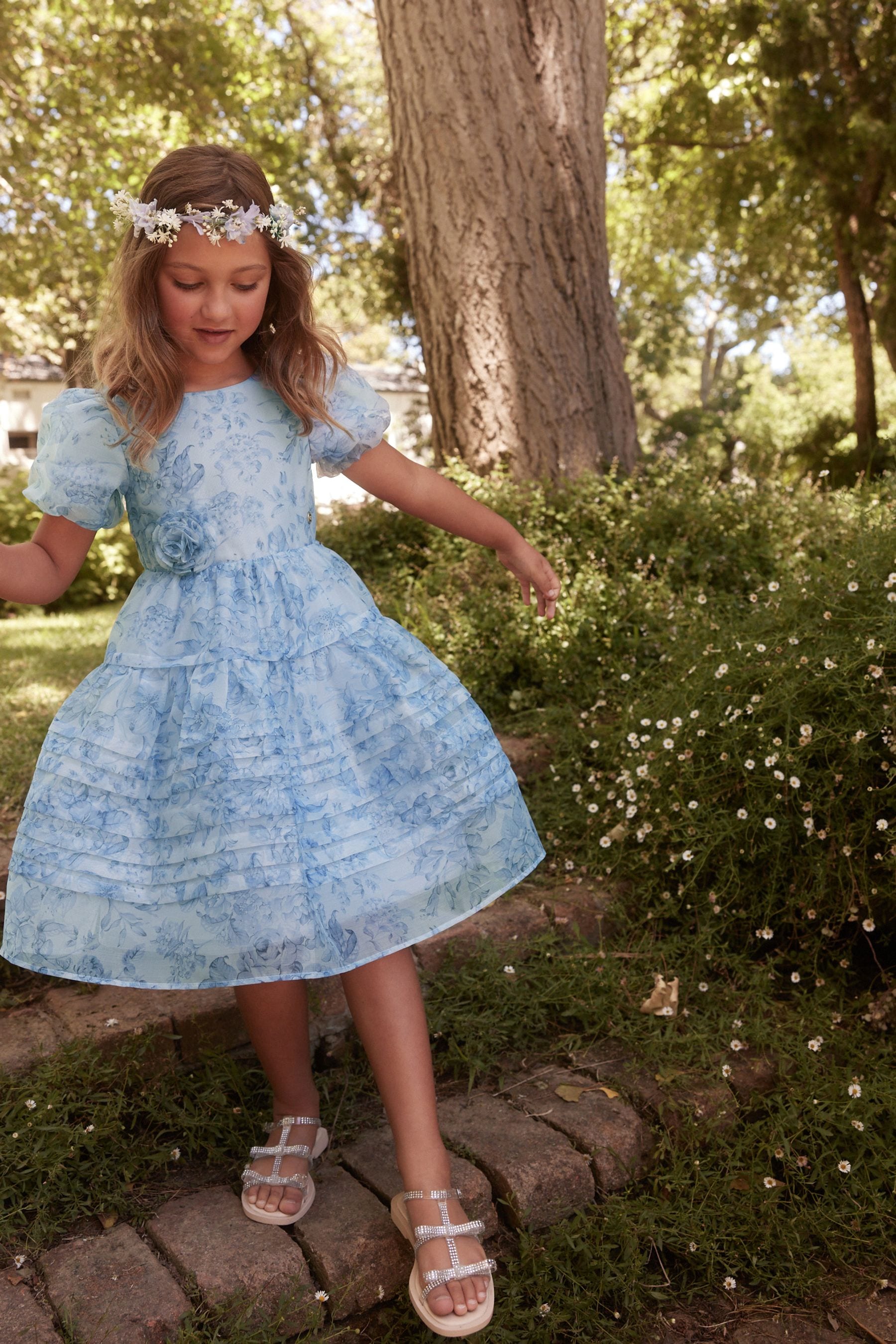 Laura ashley blue dress online