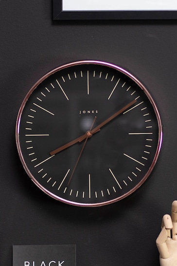 Jones Clocks Copper Penny Copper Wall Clock