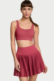 Victoria's Secret Deep Rose Pink VS Elevate Corset Mesh Skort - Image 1 of 3