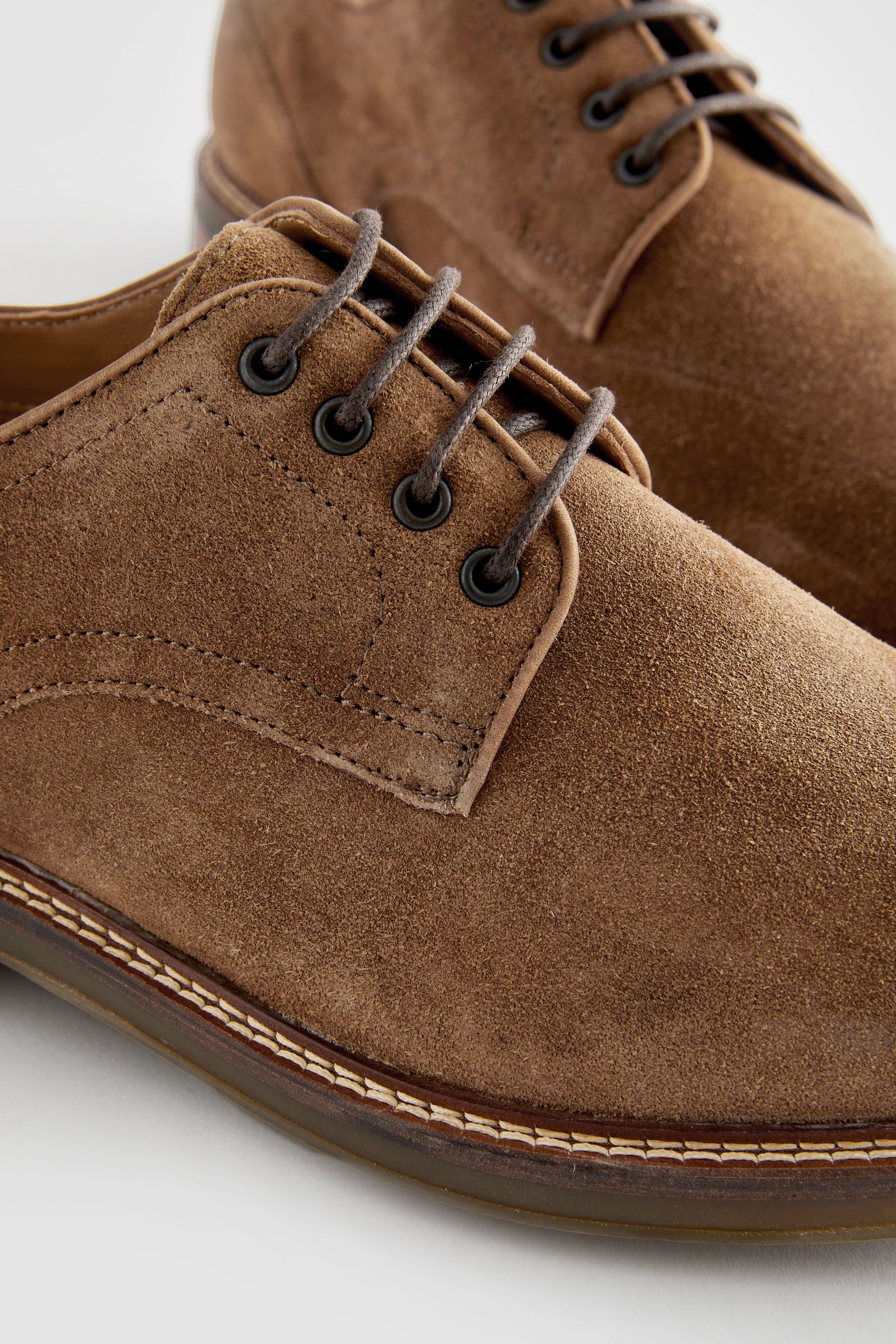 Mens tan suede derby shoes shop