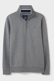 Crew Clothing Classic Half Zip Sweatshirt - Image 4 of 4