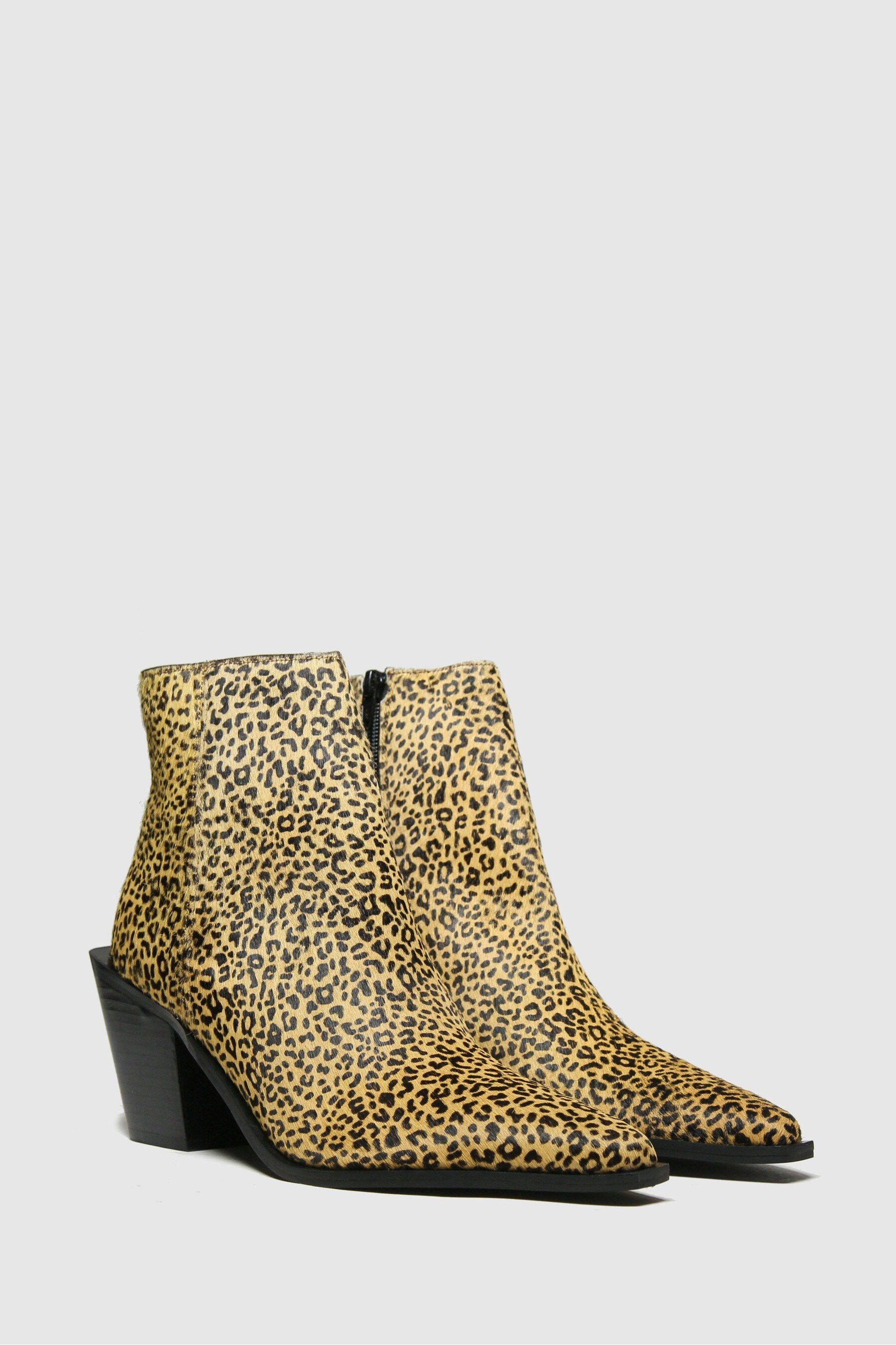 Schuh leopard print boots clearance