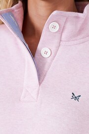 Crew Clothing Half Button Sweatshirt - Image 4 of 5