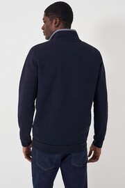 Crew Clothing Classic Half Zip Sweatshirt - Image 2 of 4