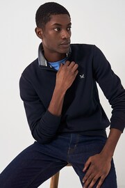 Crew Clothing Classic Half Zip Sweatshirt - Image 3 of 4