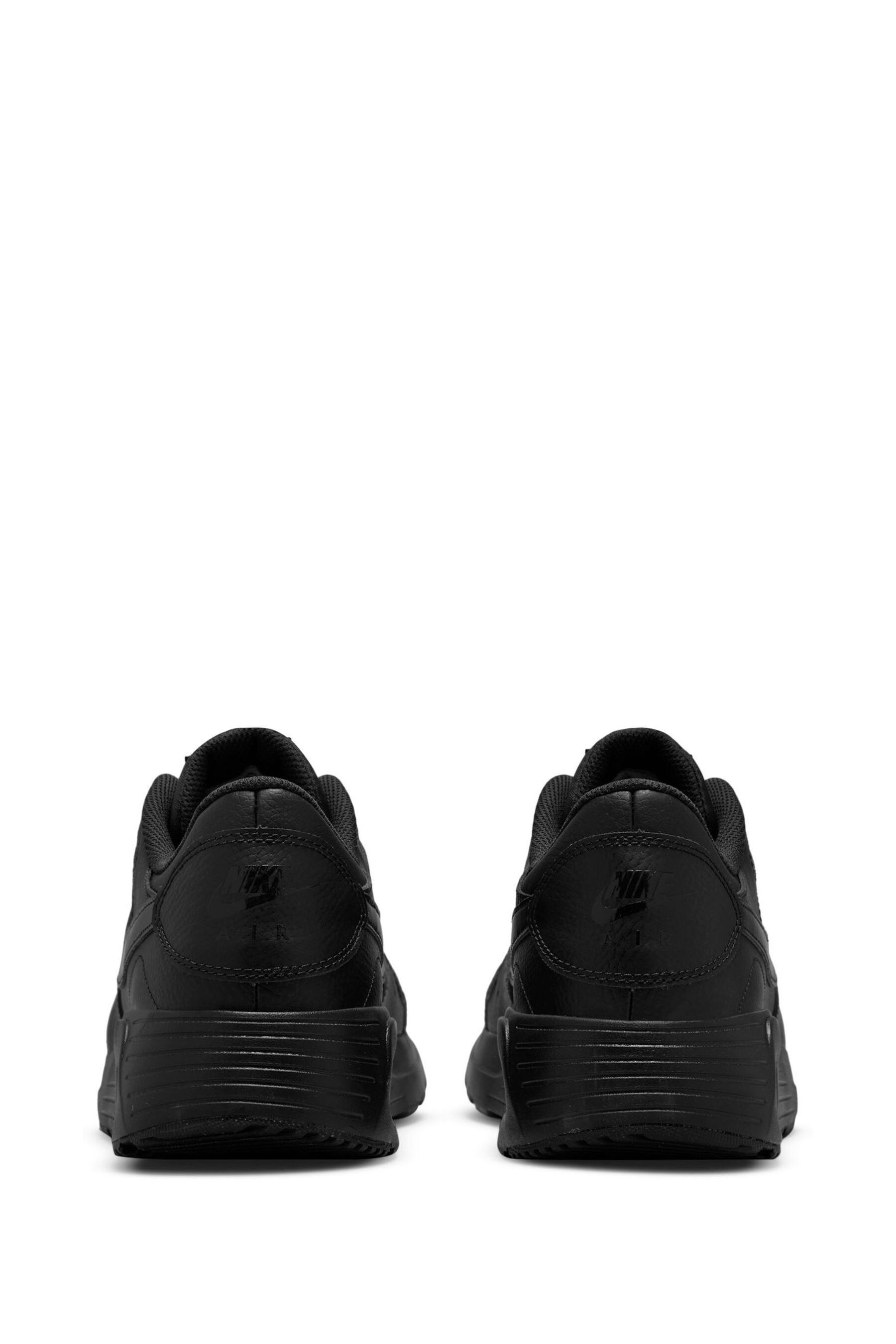 Nike Black Air Max SC Leather Trainers