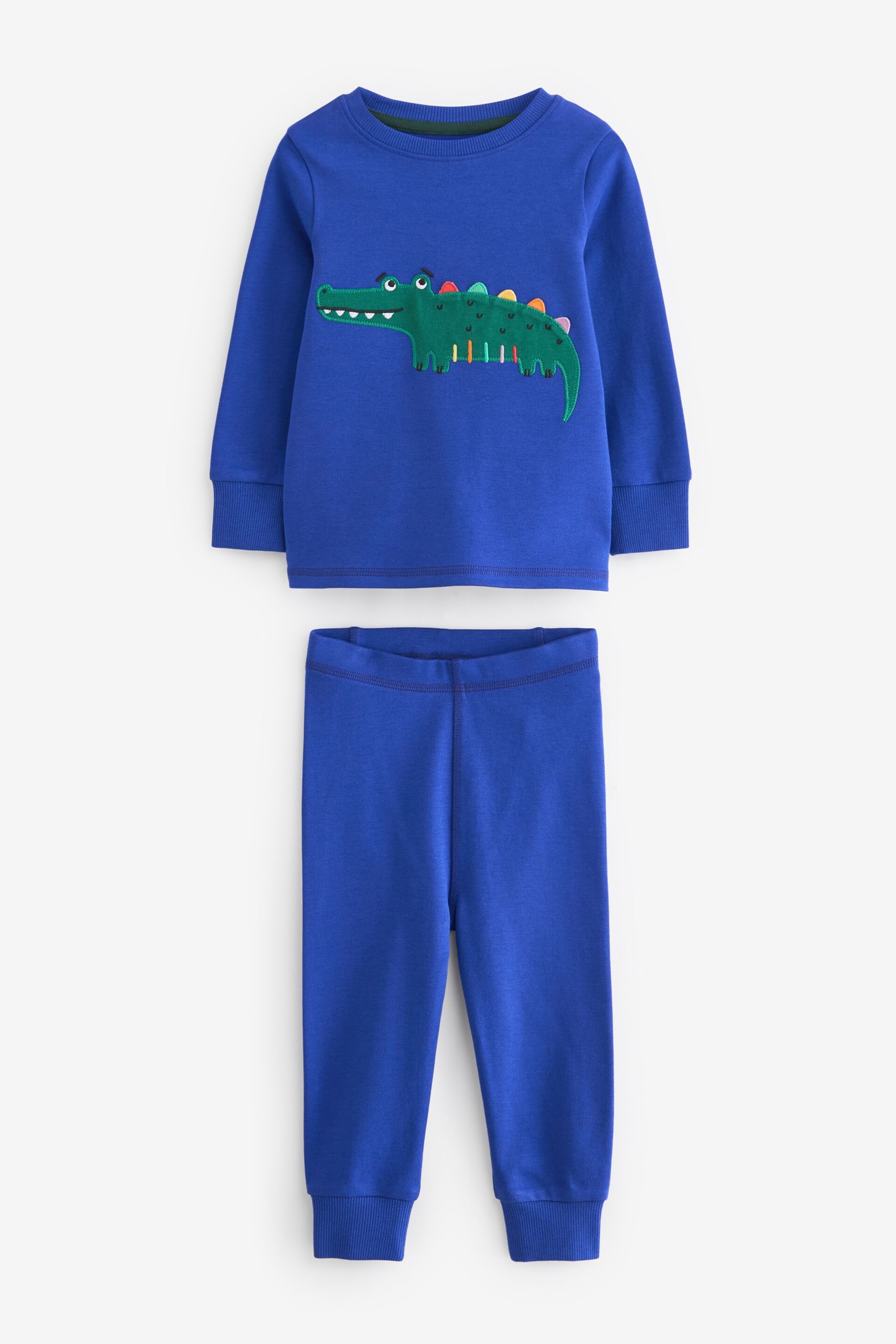 Multi Bright Animal Snuggle Pyjamas 3 Pack (9mths-8yrs) - Image 8 of 12