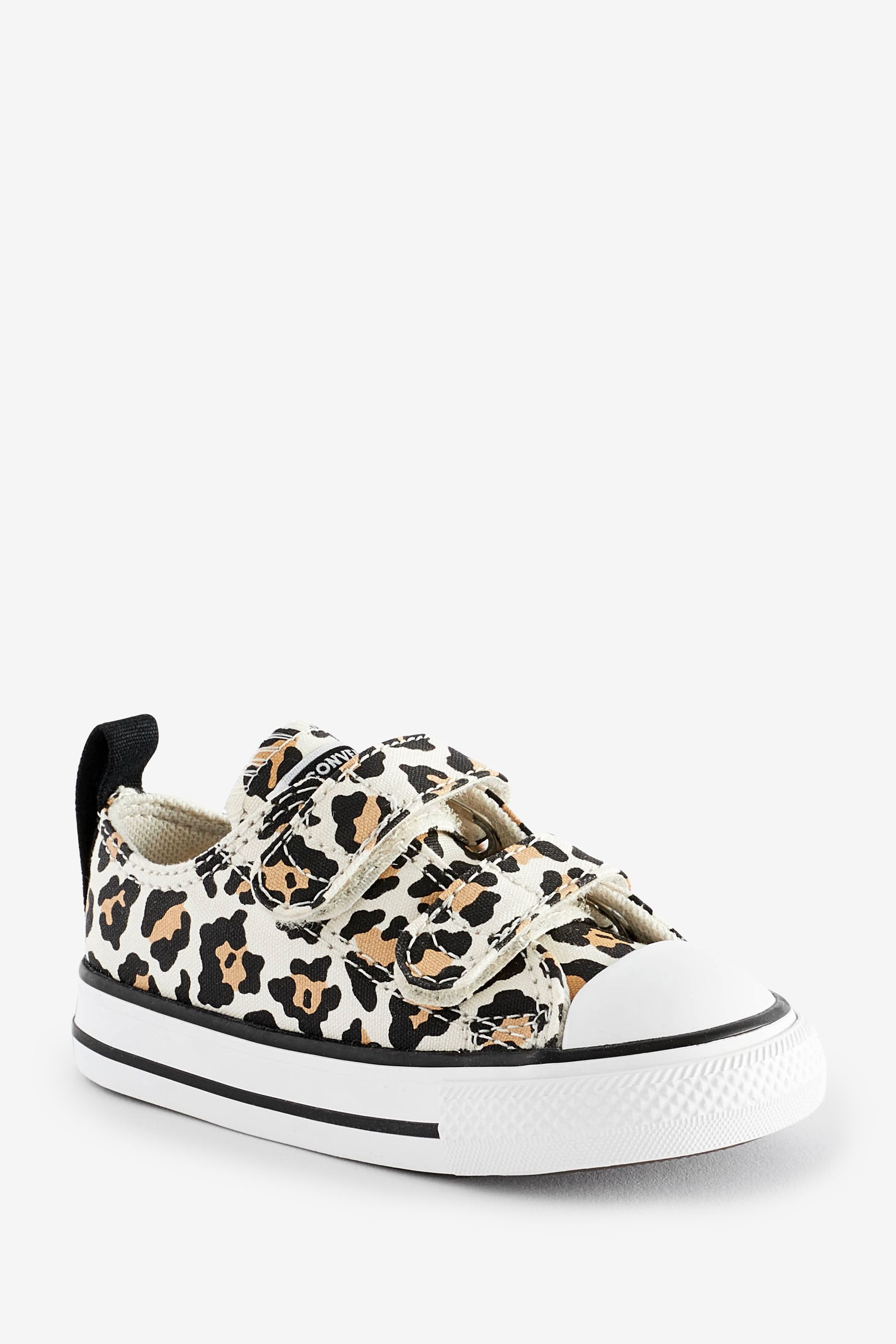 Leopard print trainers converse sale