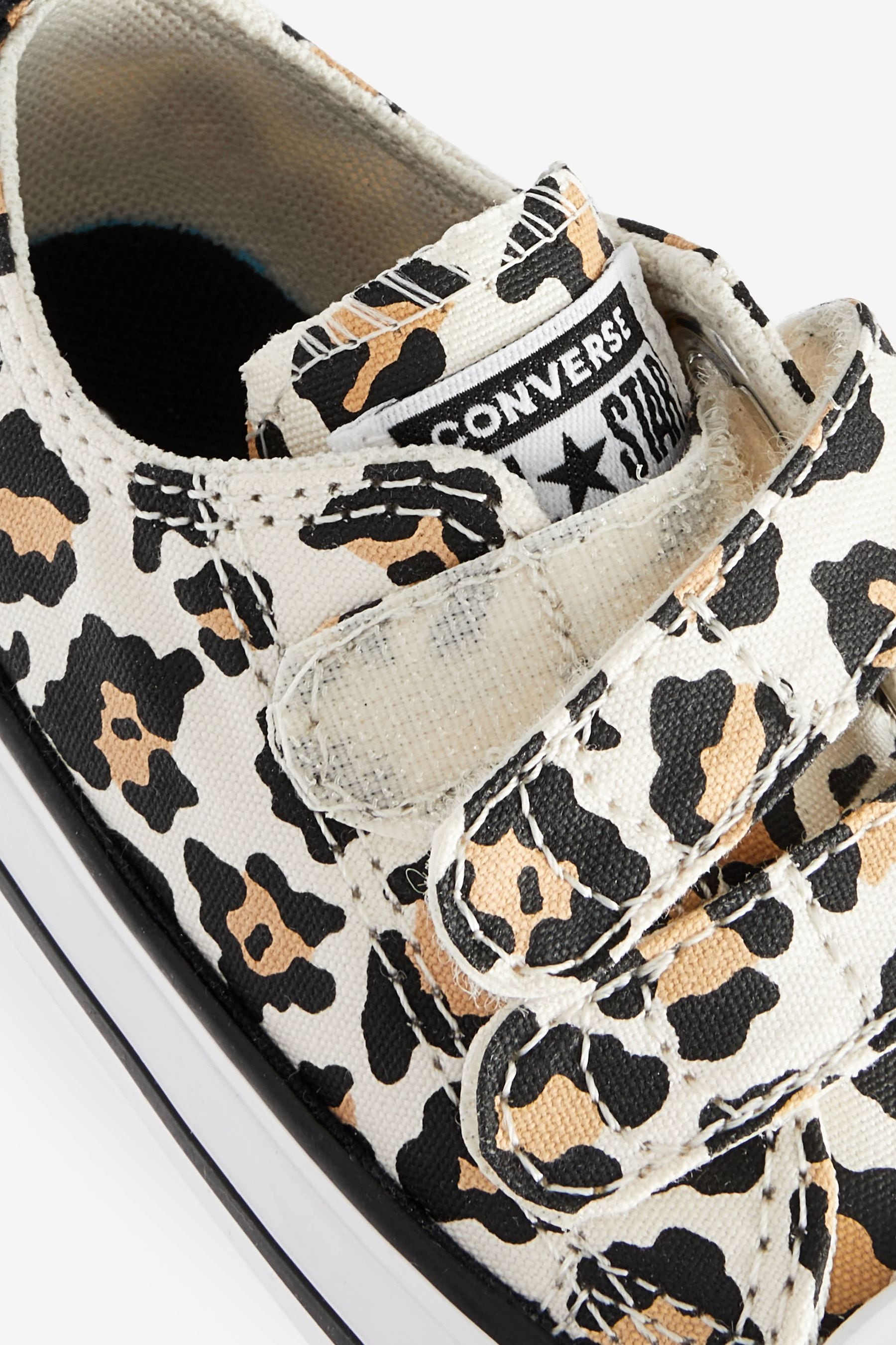 Infant converse leopard sales print