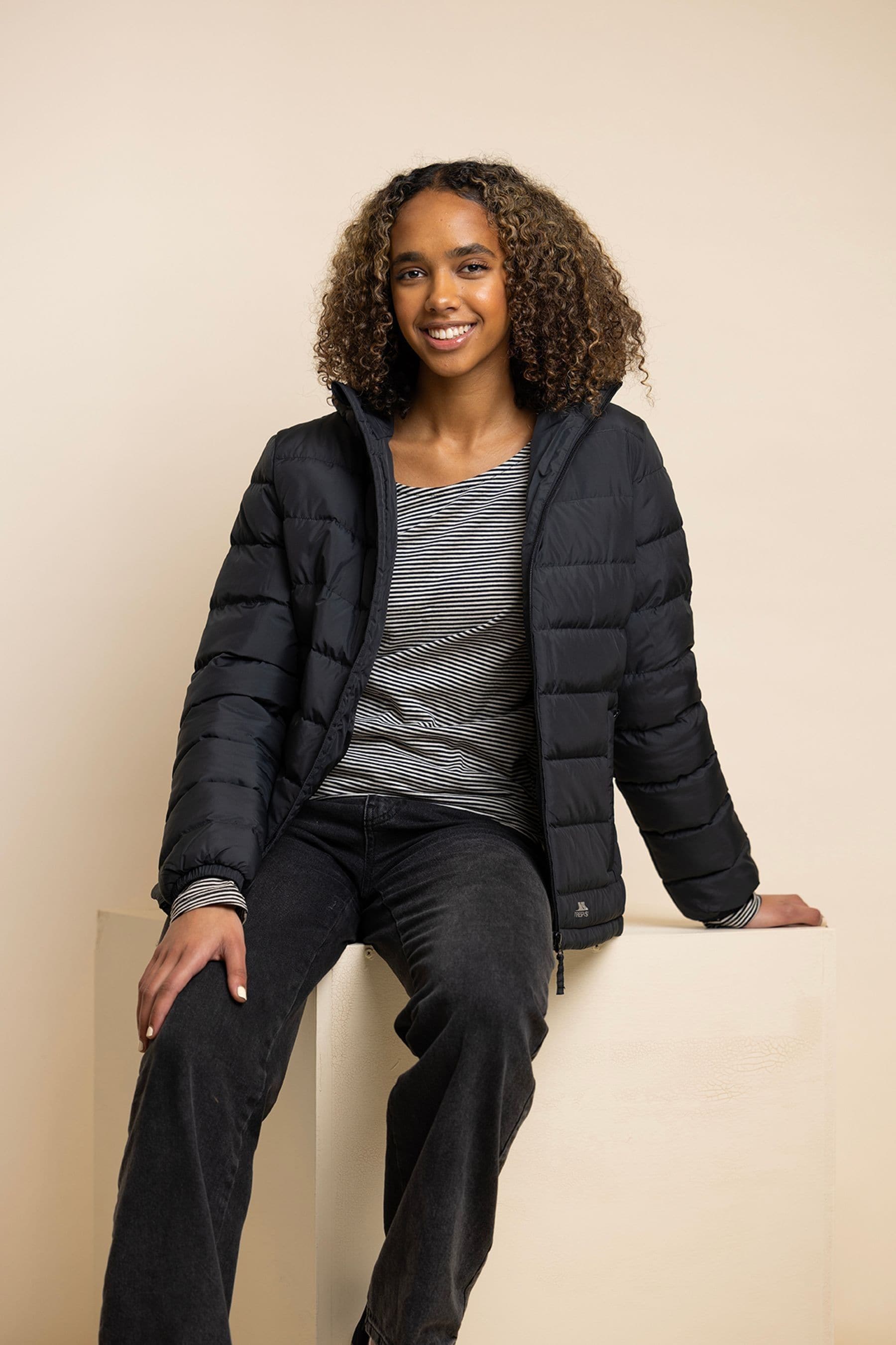 Trespass puffa jacket top