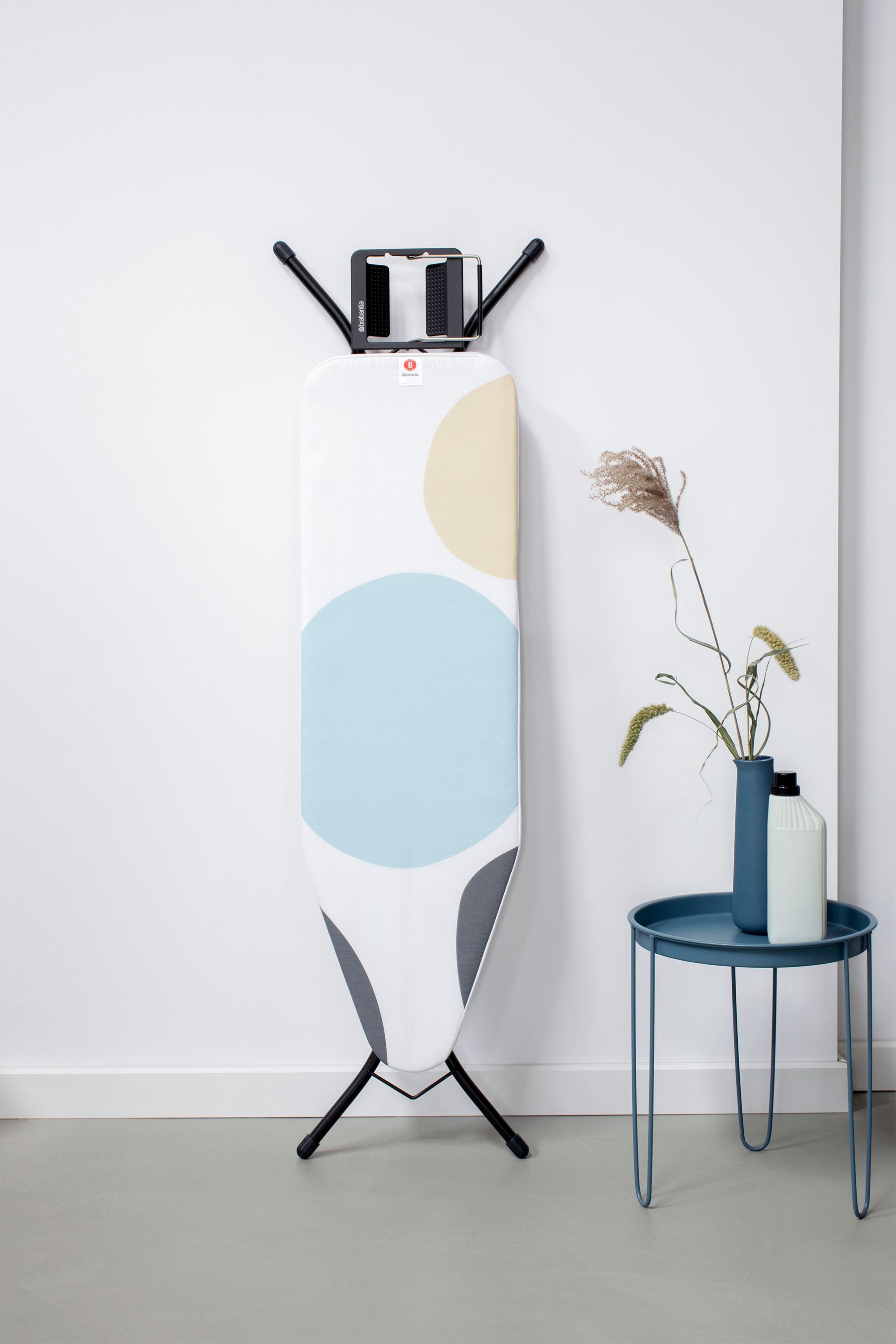 Buy Brabantia Black Spring Bubbles B 124x38cm Ironing Board from the ...