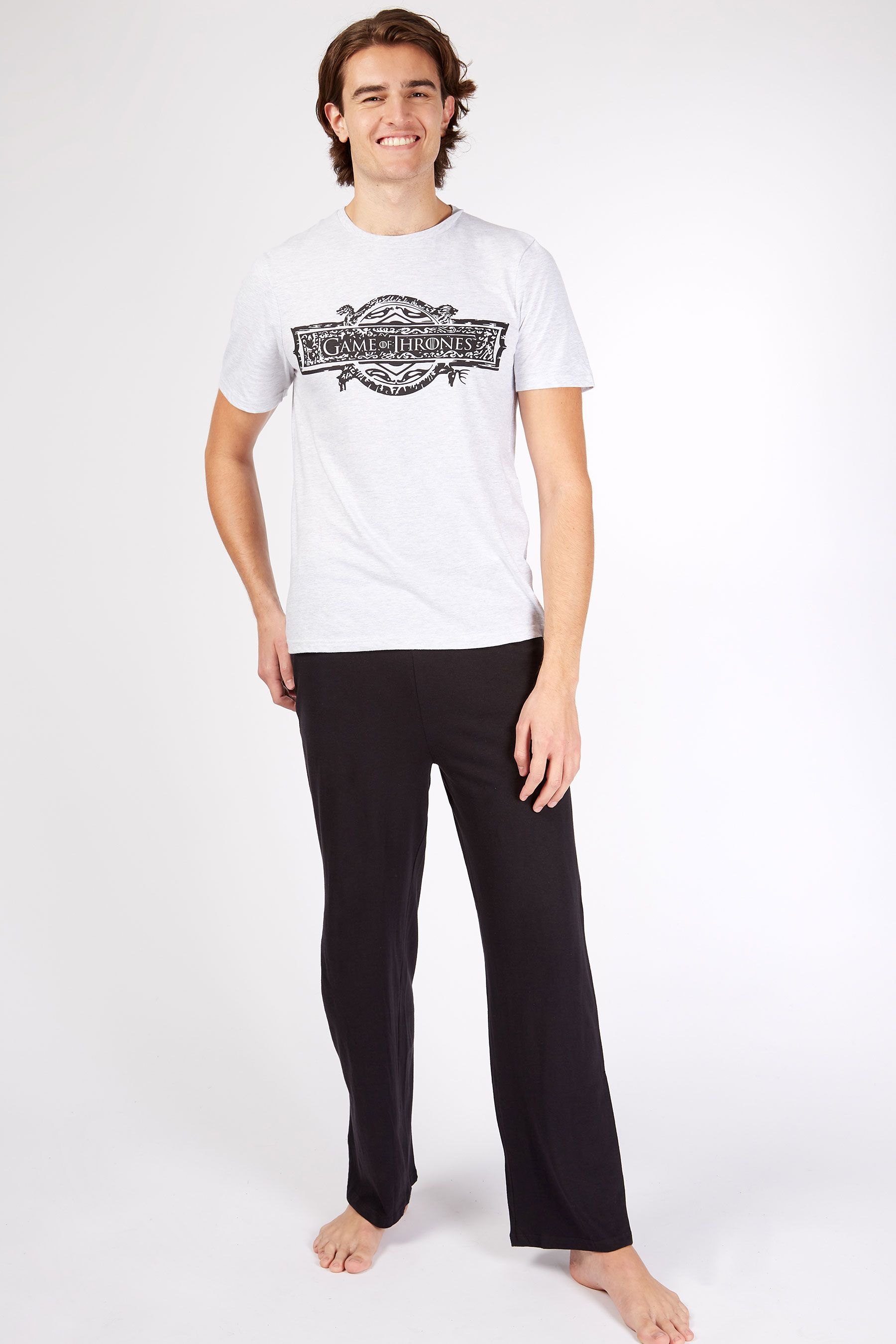 Buy Character White Mens Game Of Thrones 100 Cotton Pyjamas from the Next UK online shop