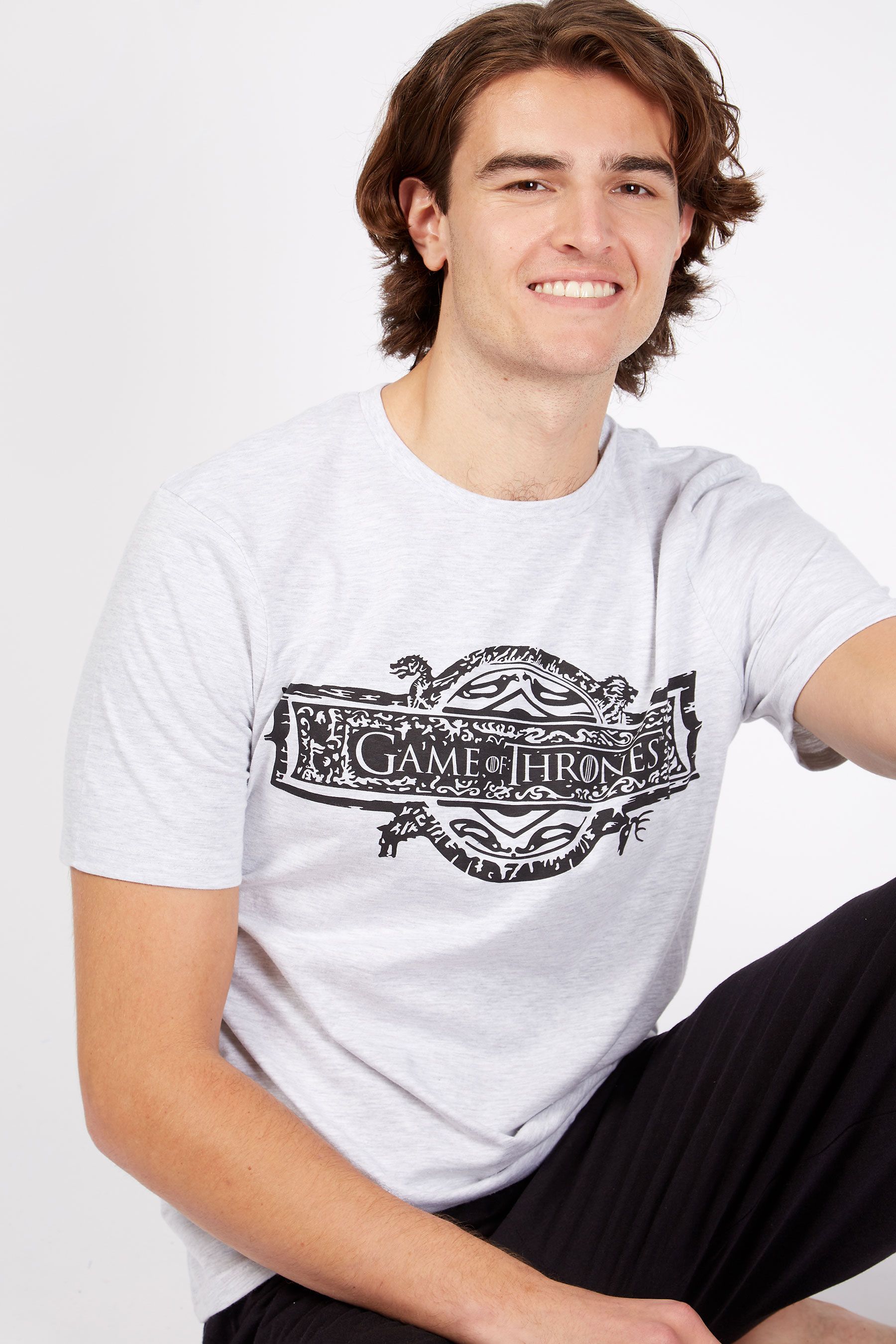 Buy Character White Mens Game Of Thrones 100 Cotton Pyjamas from the Next UK online shop