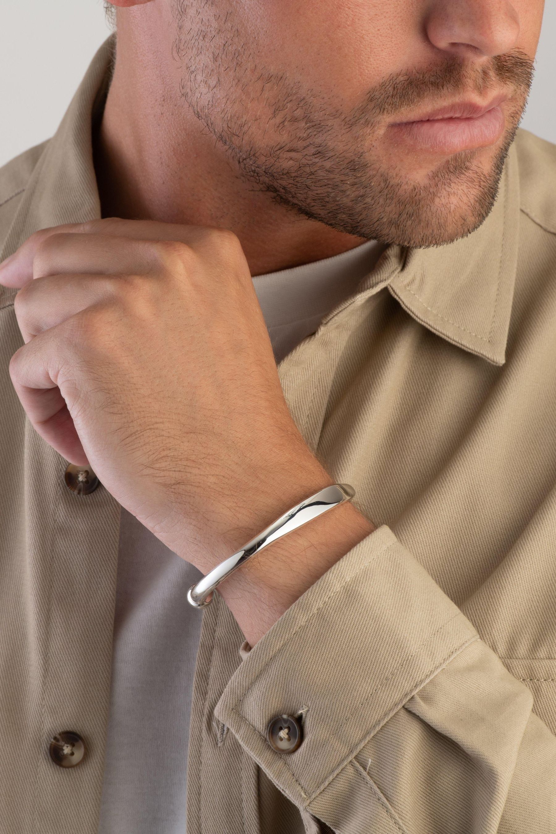 Baby boy deals torque bangle