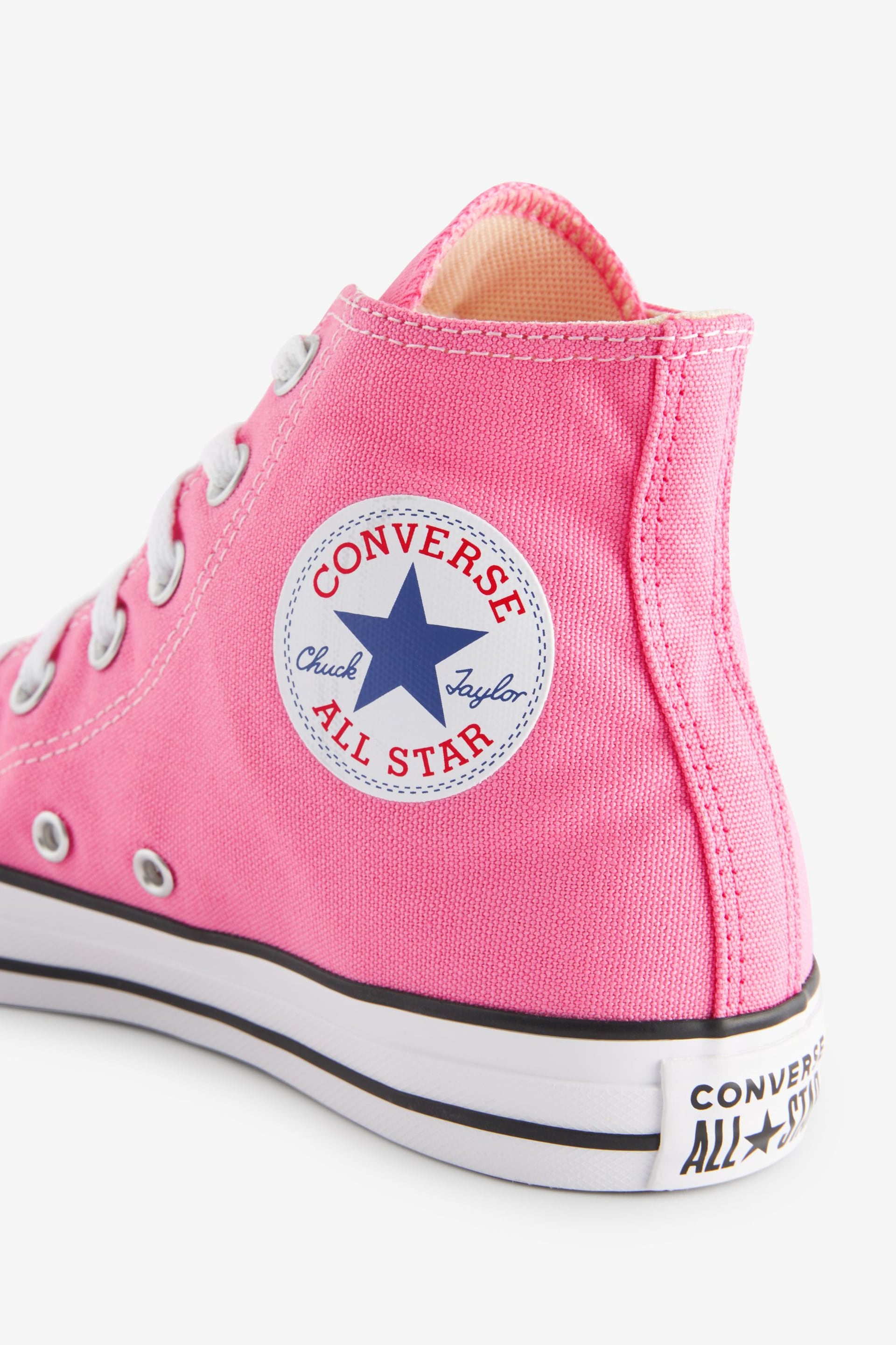 Converse Pink Chuck Taylor All Star Trainers - Image 6 of 6