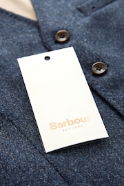 Barbour® Blue Donegal Waistcoat - Image 9 of 13