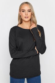 Long Tall Sally Black Crew Neck T-Shirt 2 Pack - Image 3 of 5
