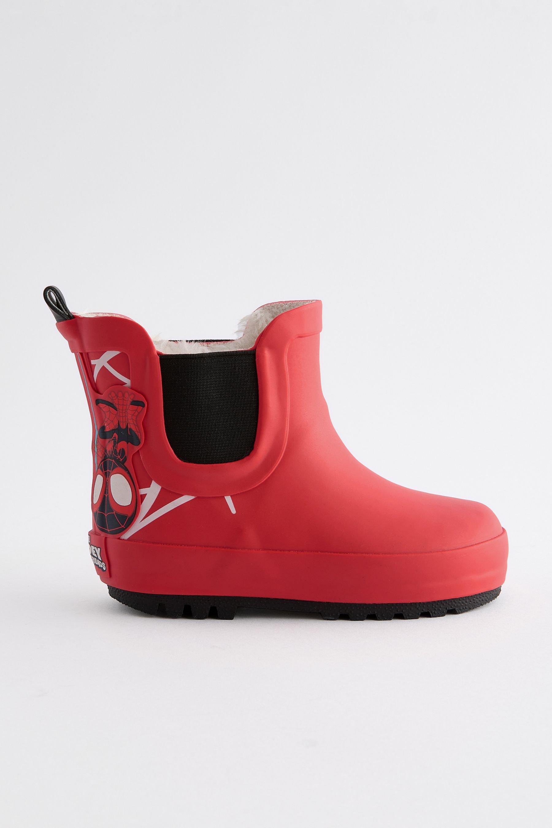 Buy Red Spidey and Friends Warm Lined Ankle Wellies from Next Luxembourg