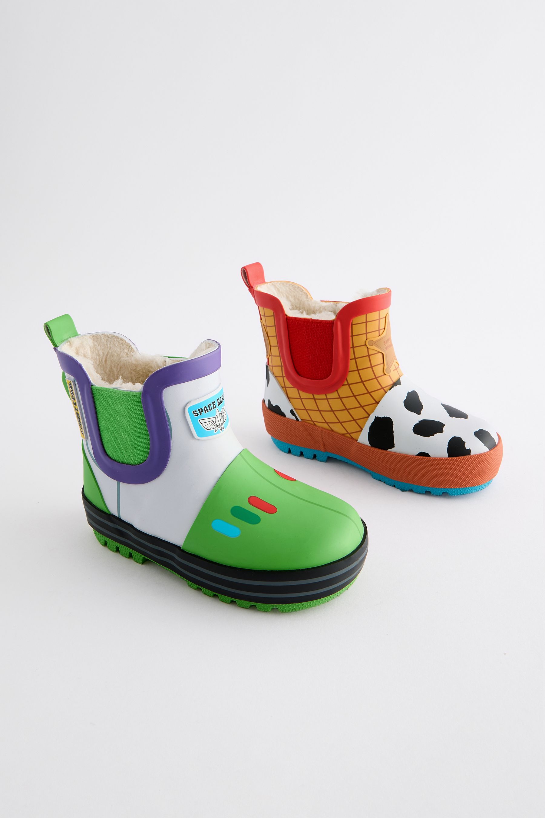 Buy Ochre Yellow Toy Story Warm Lined Ankle Wellies from the Next UK online shop