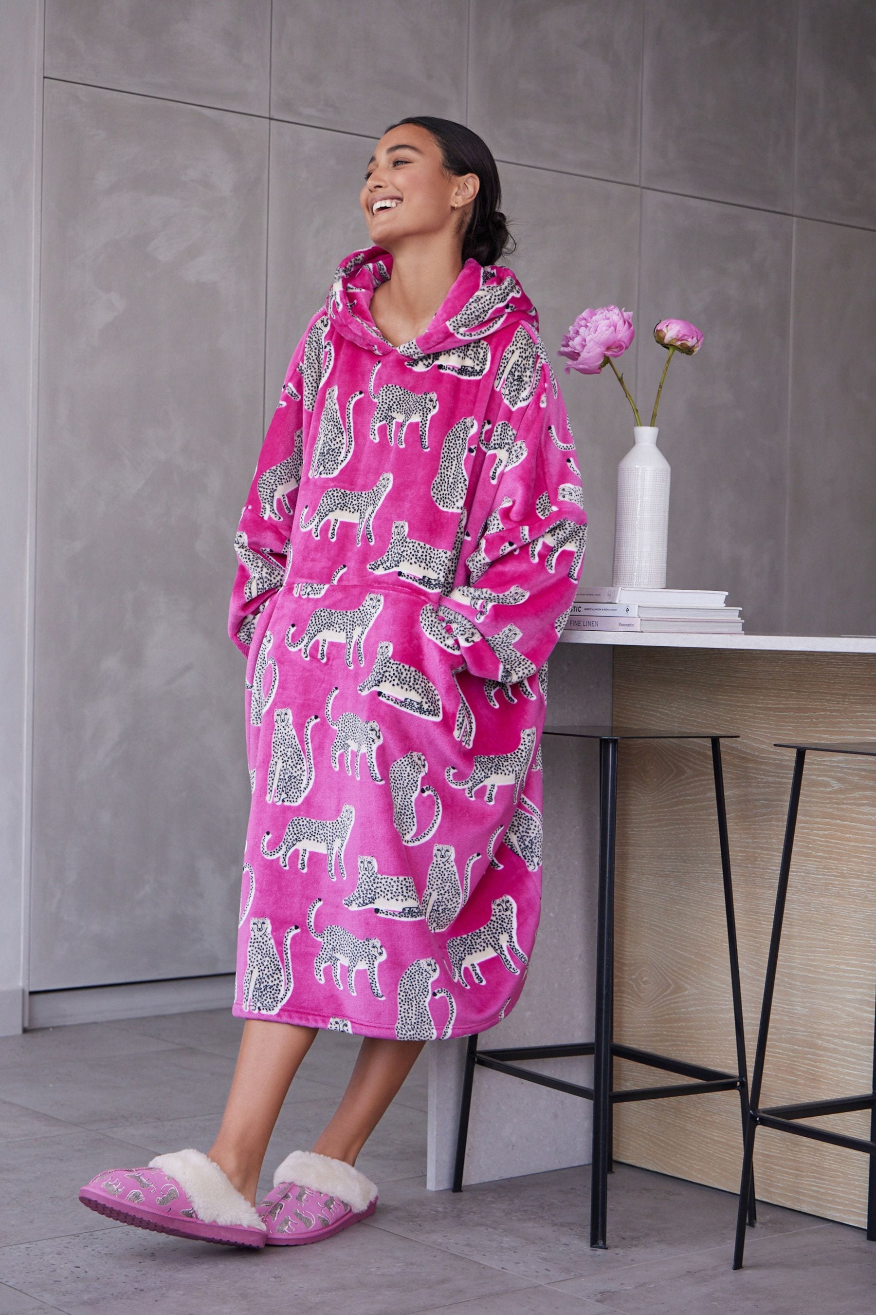 Basketball hoodie blanket top