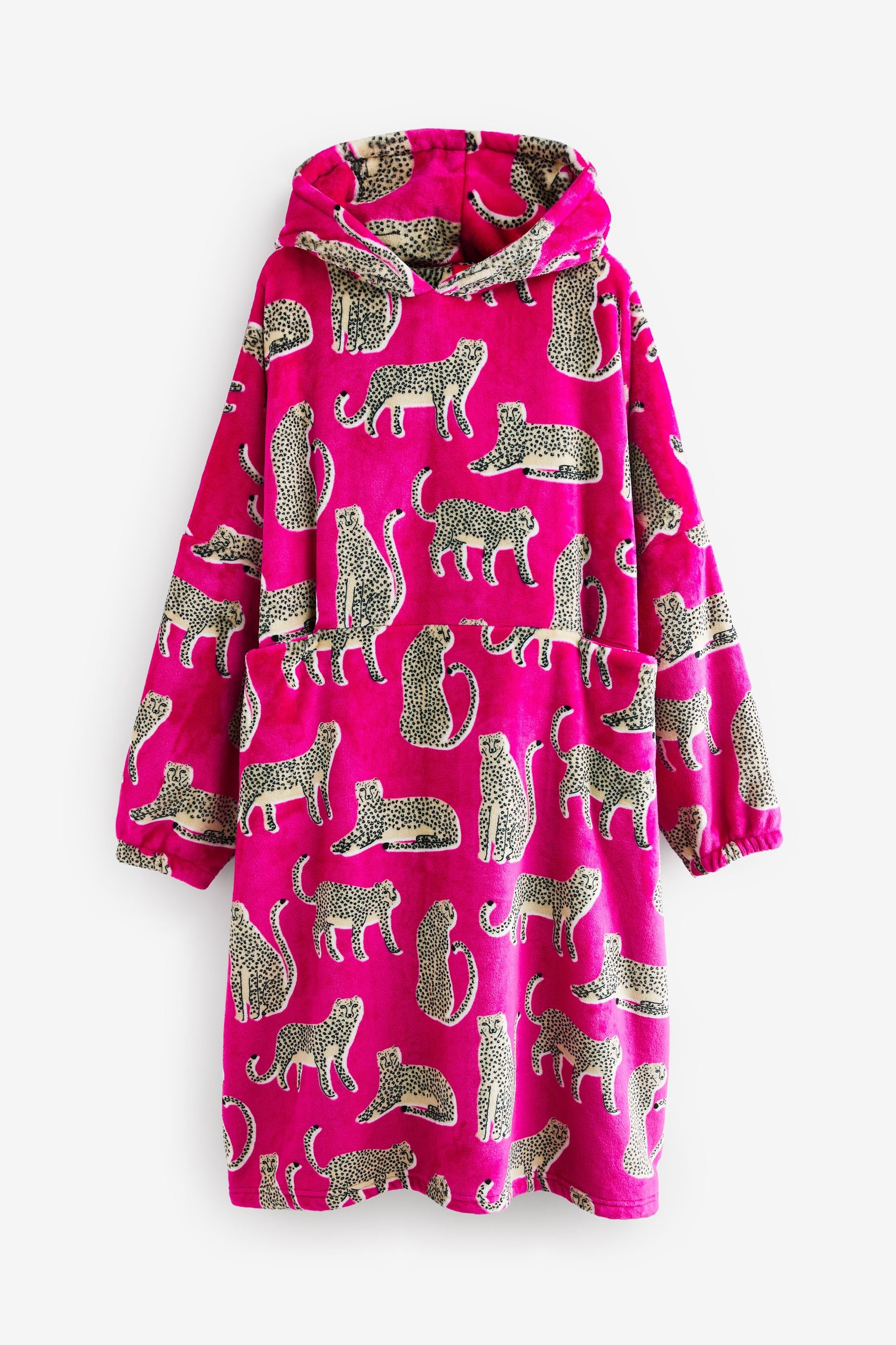 Buy Pink Scion At Next Lionel the Leopard Scion at Next Mr Fox Oversized Blanket Hoodie from Next Luxembourg