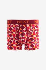 Tile Print Geo 4 pack A-Front Boxers - Image 5 of 7