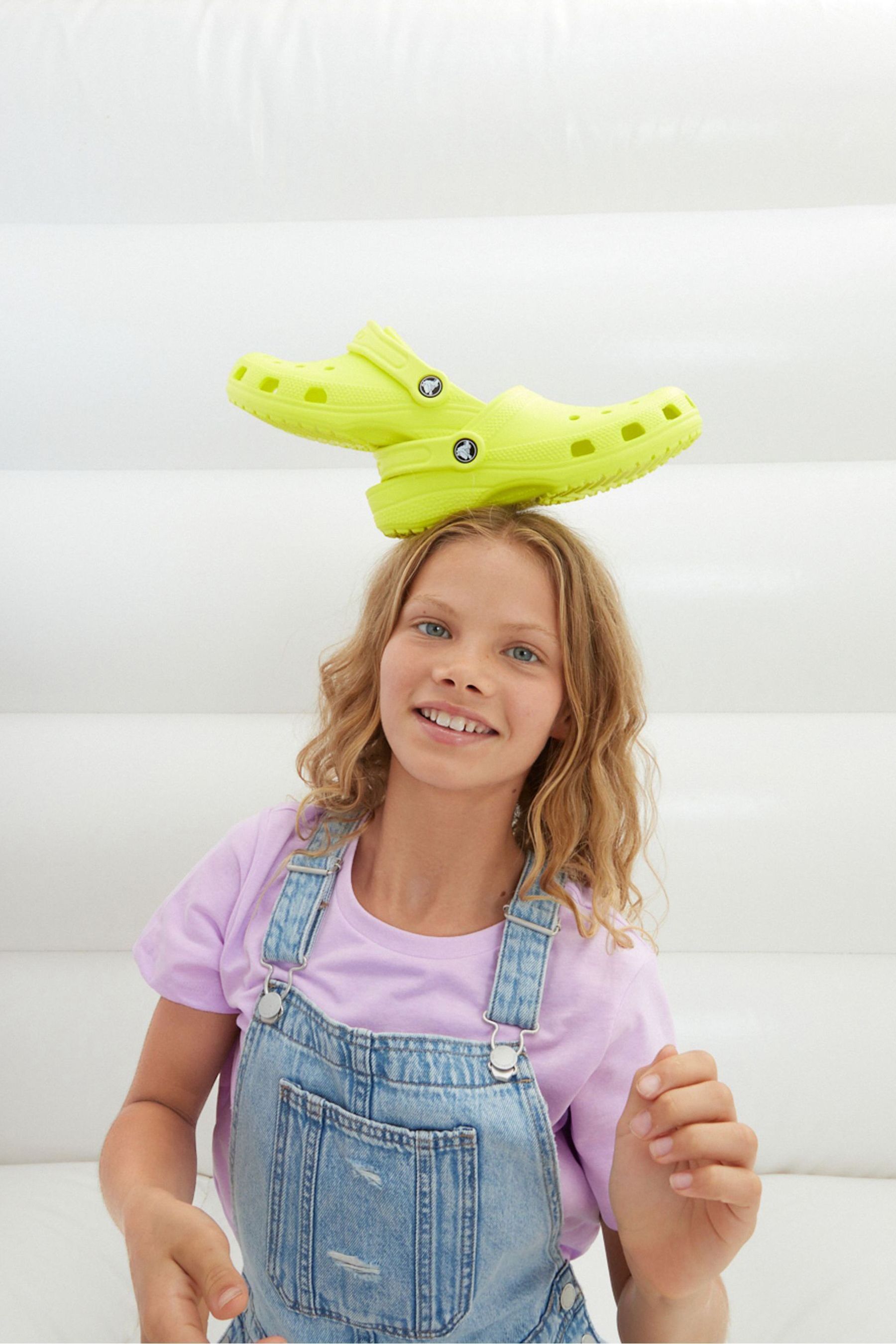 Kids crocs yellow online