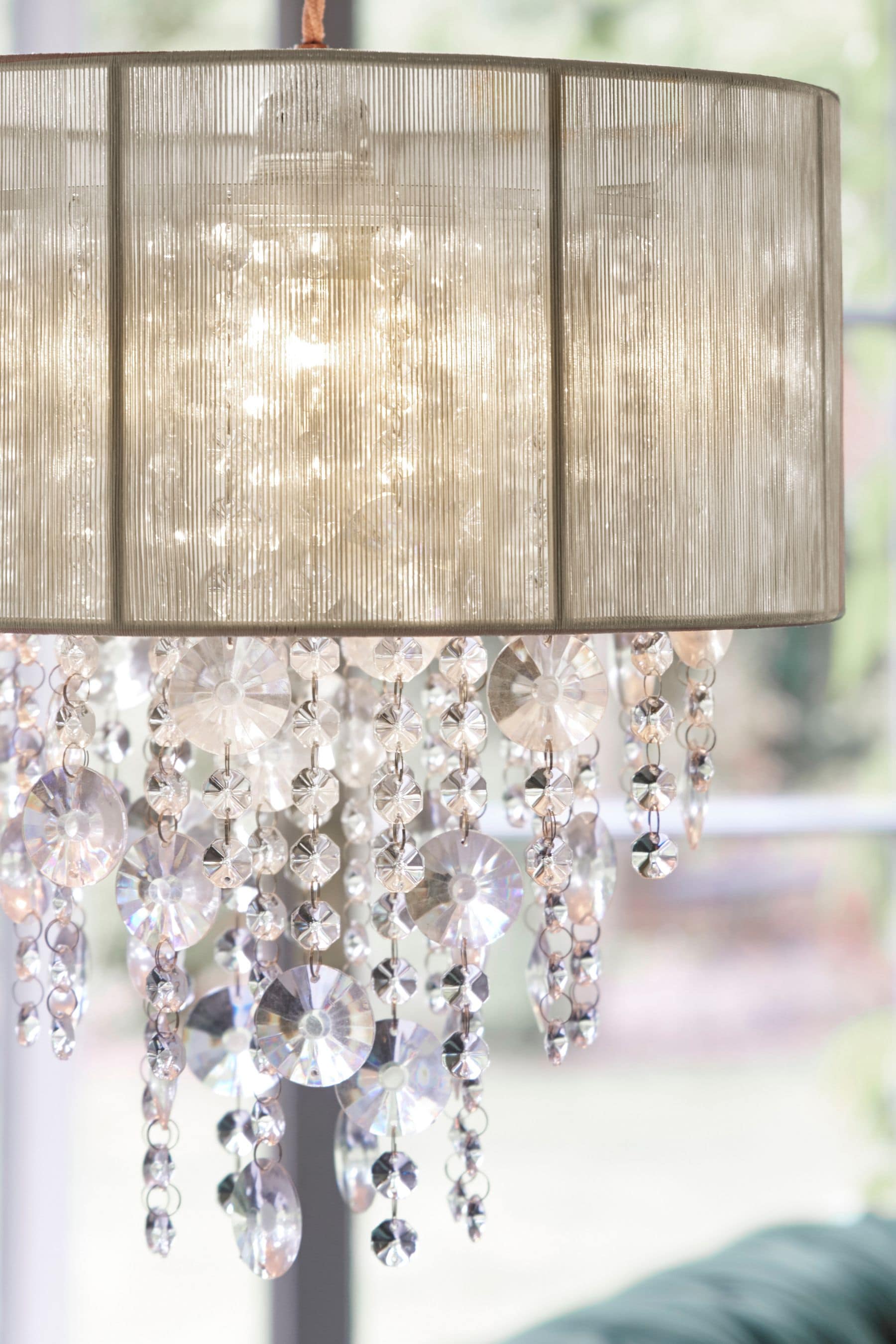 Buy Champagne Gold Palazzo Easy Fit Pendant Lamp Shade from the
