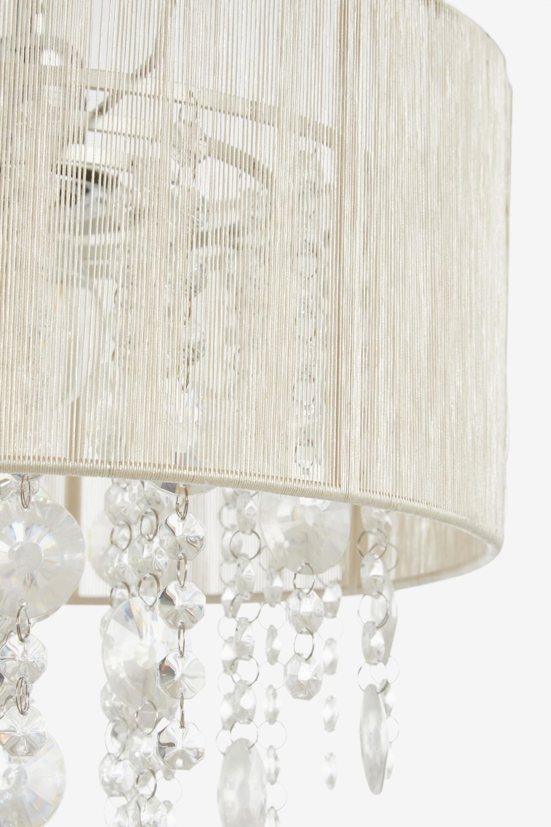 Champagne Gold Palazzo Easy Fit Pendant Lamp Shade - Image 5 of 8