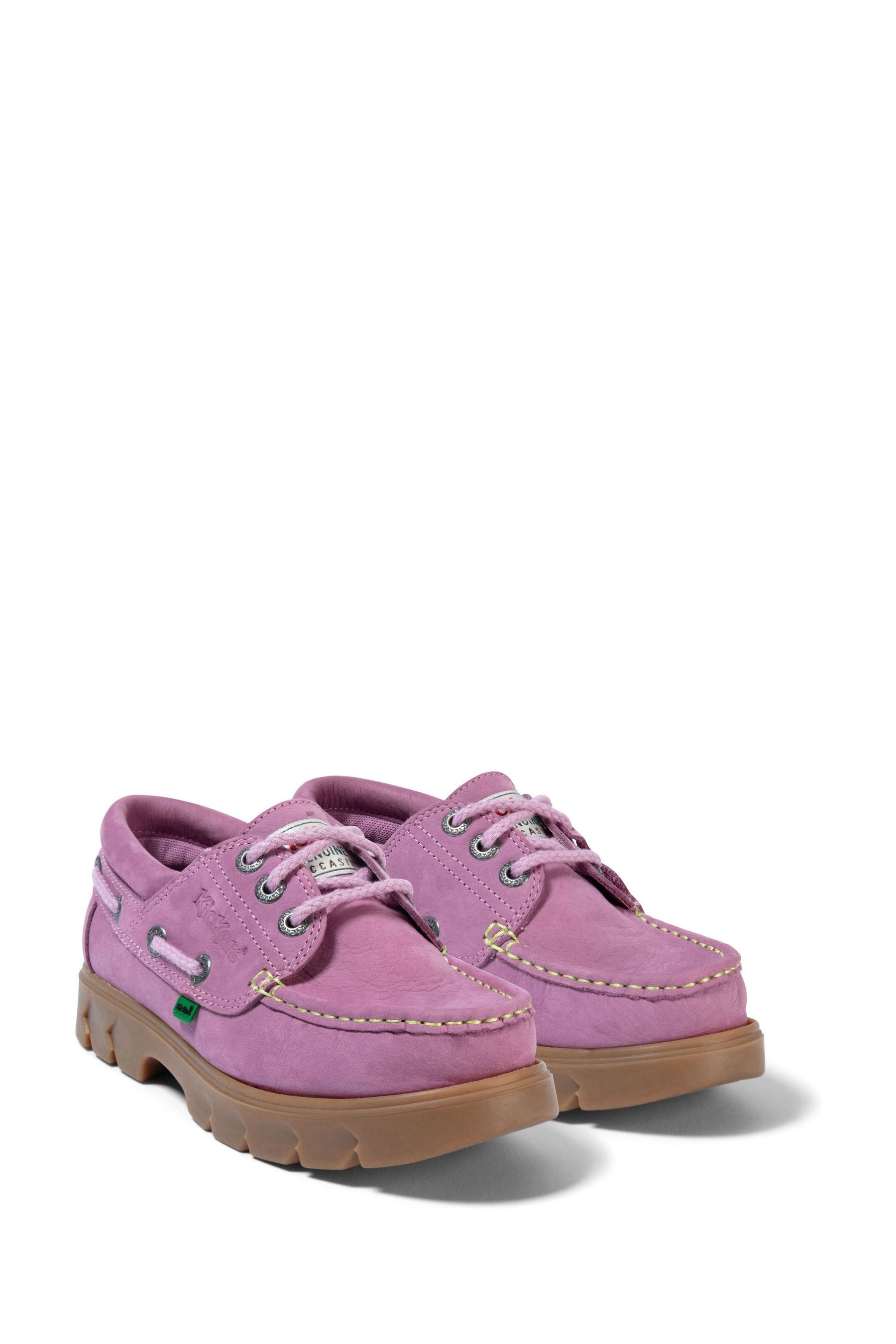 Buy Kickers Purple Lennon Boat Shoes from the Next UK online shop