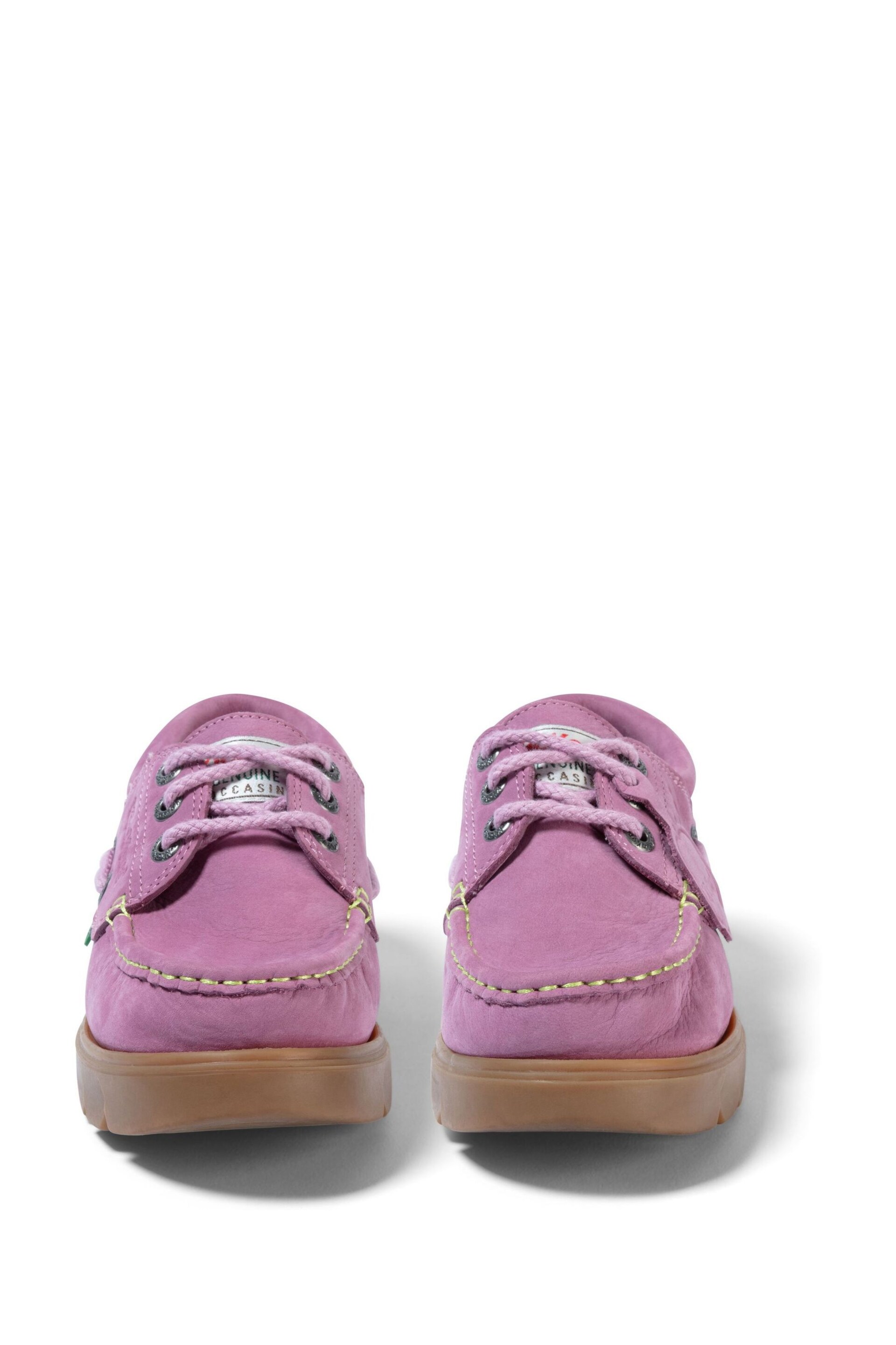 Kickers Purple Lennon Boat Shoes - Image 5 of 8