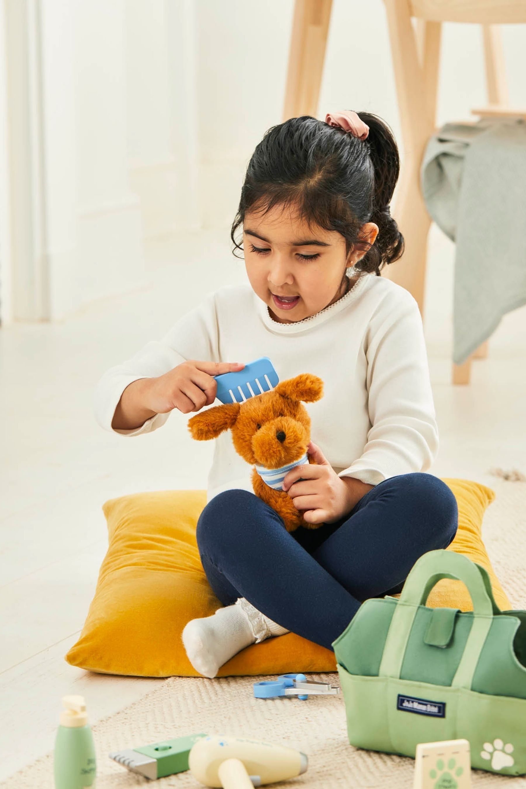 Dog grooming toy set new arrivals