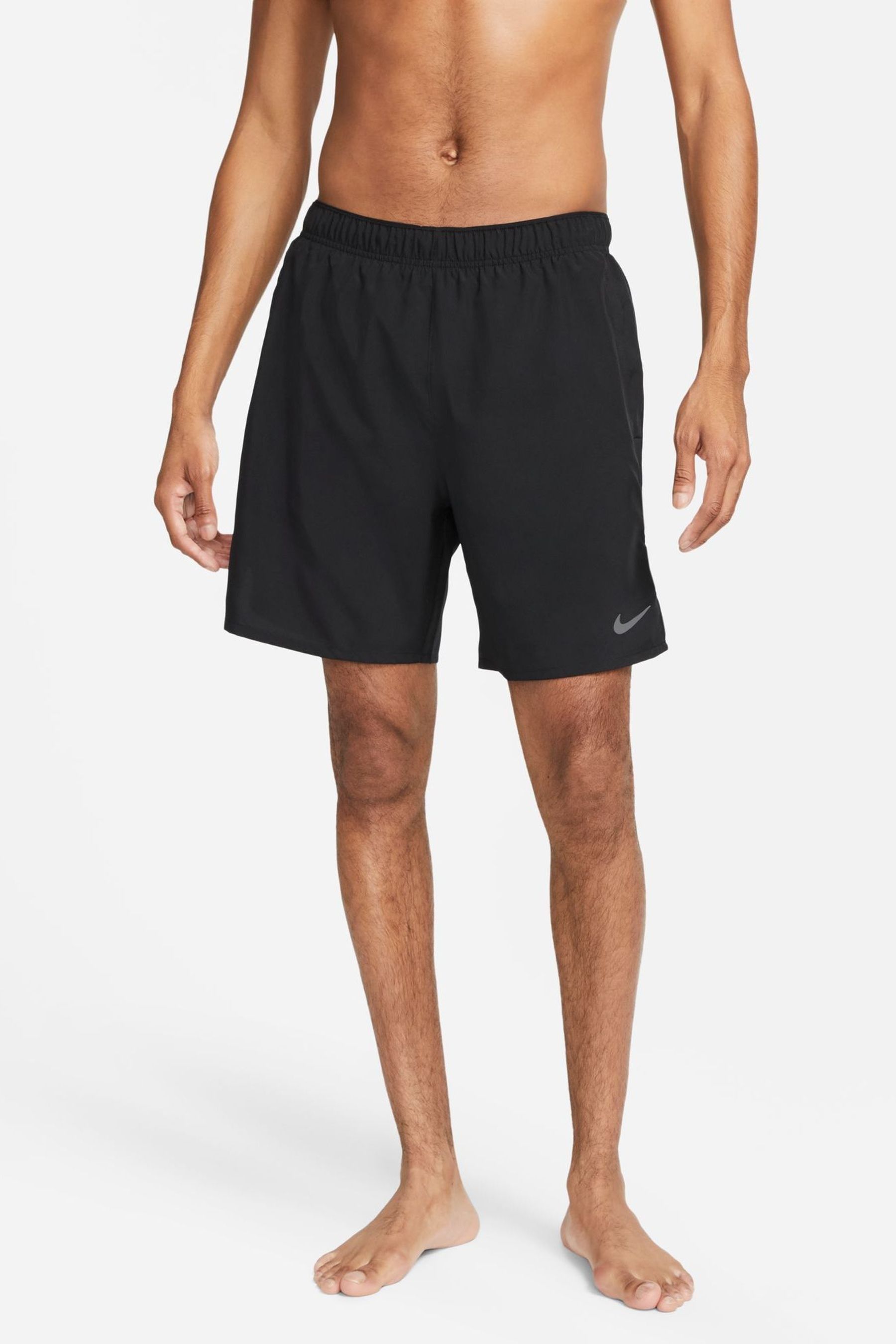 Buy Nike Black 7 Inch Challenger Dri FIT 7 inch 2 in 1 Running Shorts from Next Luxembourg